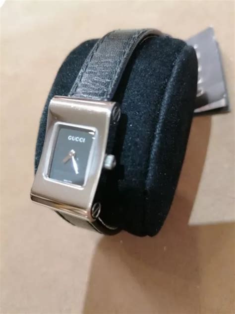 orologio gucci donna 1990 mod 3400 cinturino pelle prezzo|Splendidi orologi da donna Gucci .